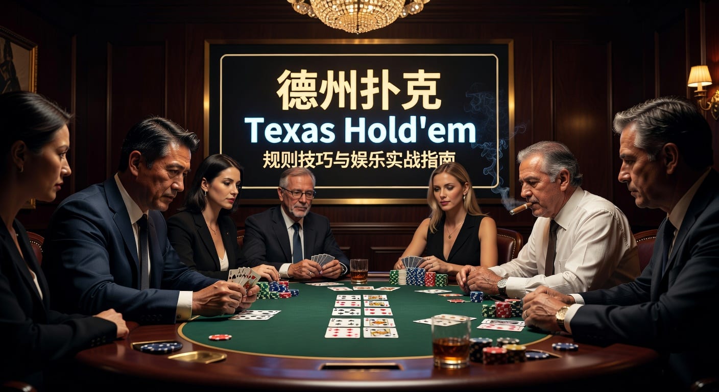 德州扑克 Texas Hold'em：资深玩家的博弈策略与进阶之道