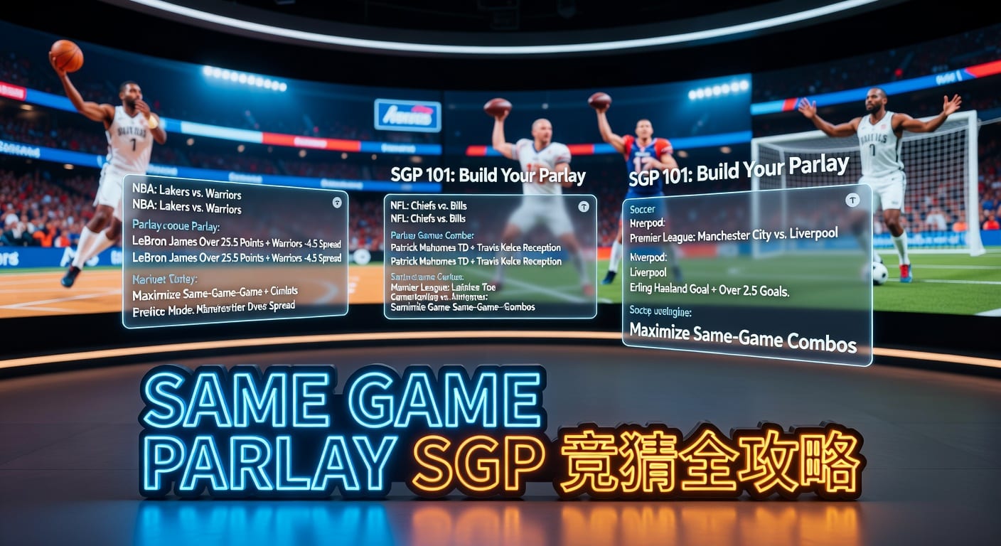 Same Game Parlay (SGP) 深度解析与实战技巧 2026年 - 体育竞猜