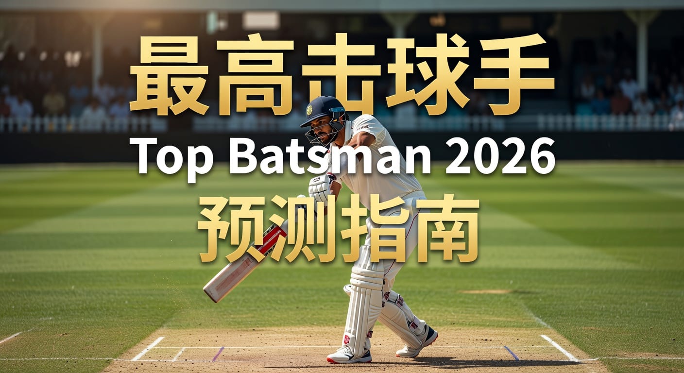 2026年世界杯投注：最高击球手 Top Batsman 深度分析与预测