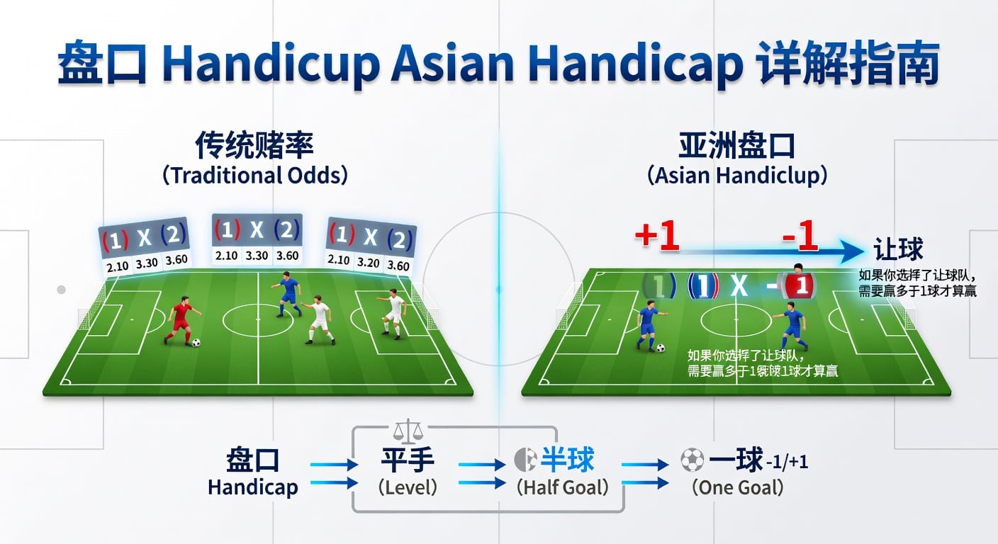 亚洲盘 Asian Handicap 深度解析：资深玩家带你玩转足球博彩的让球规则